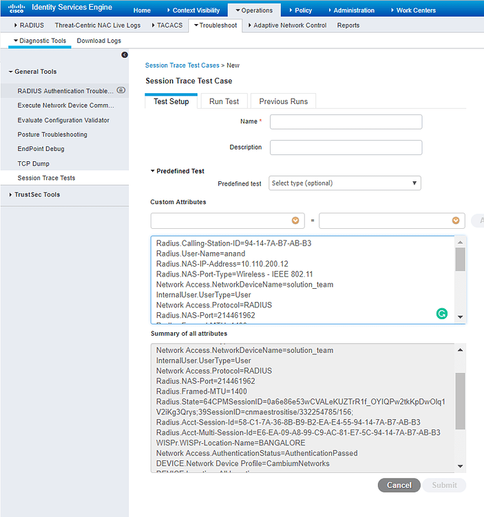 Integrating Cisco-ISE as Radius server for enterprise AP's - Enterprise ... Radius Server Icon