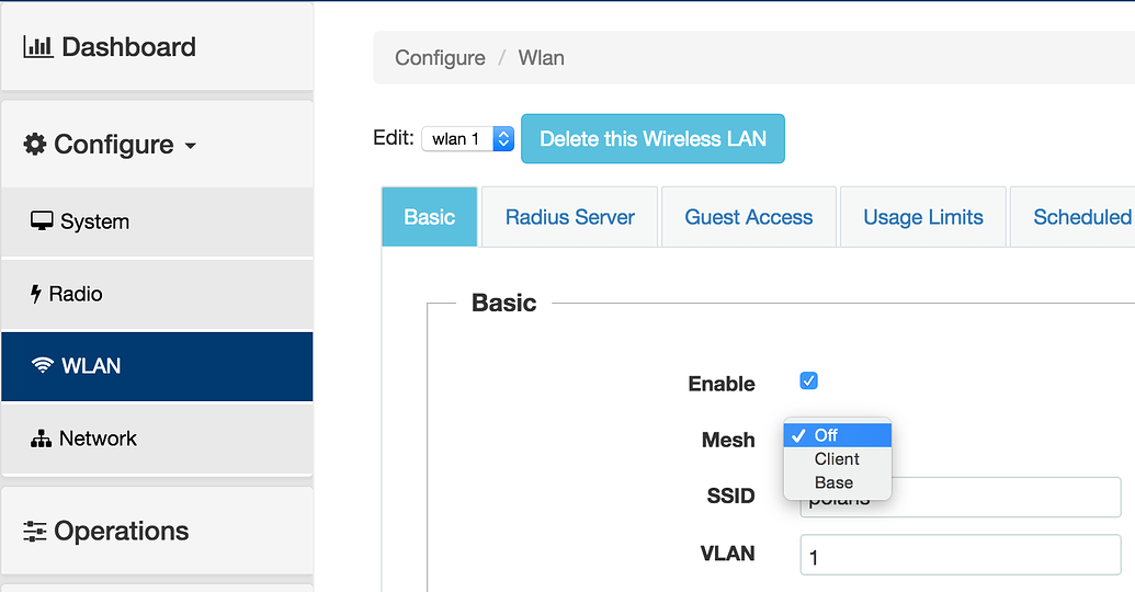 How Do I Setup A Wireless Mesh Repeater Mode Enterprise Wi Fi
