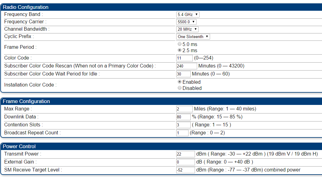 ICC not working? 14.1.1 with 13.3 CPE PMP Cambium Community