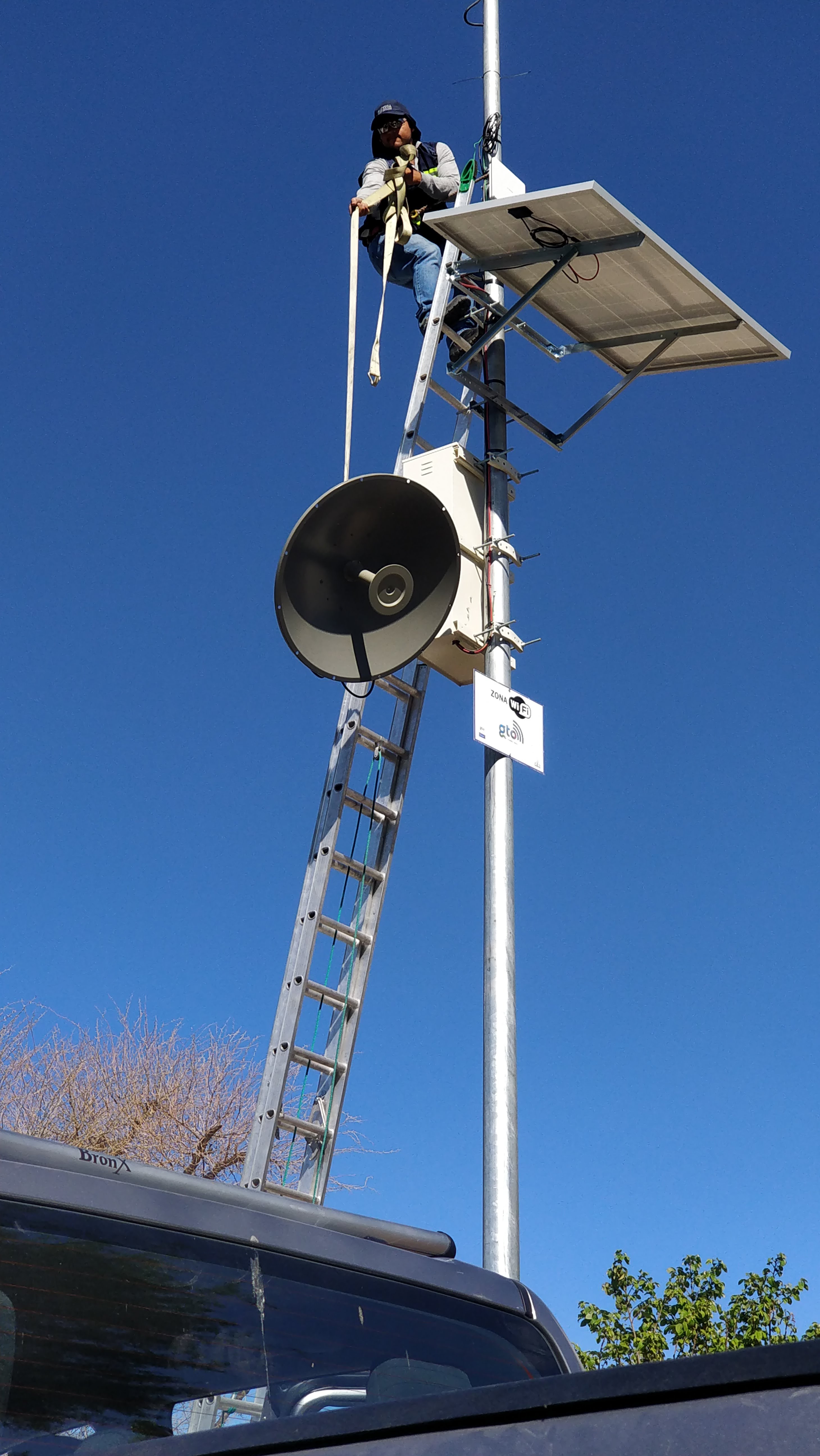 antenna installation